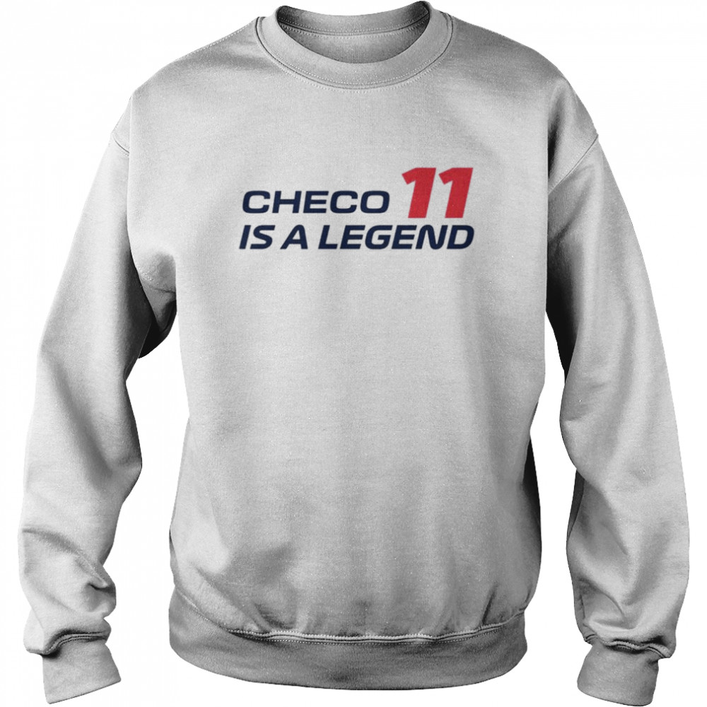 11 Checo is a legend shirt Unisex Sweatshirt