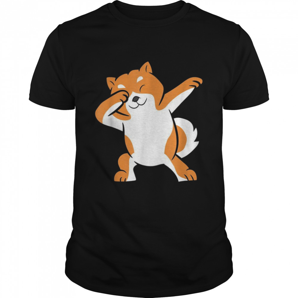 Dabbing Shiba Inu Pet Shiba Inu Dog Shirt