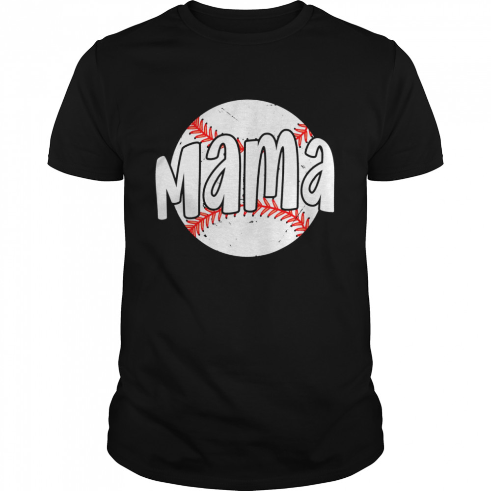 Mom Mama Letter Shirt