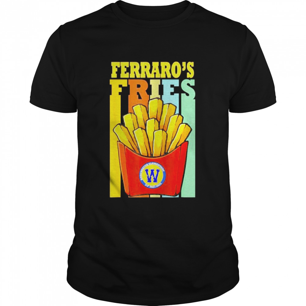 Ferraro’s french fries rainbow wcl shirt