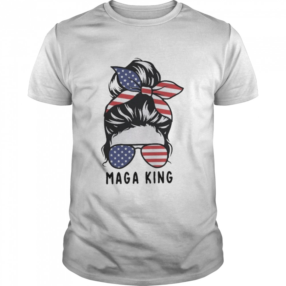 Ultra maga messi bun maga king president Donald Trump shirt