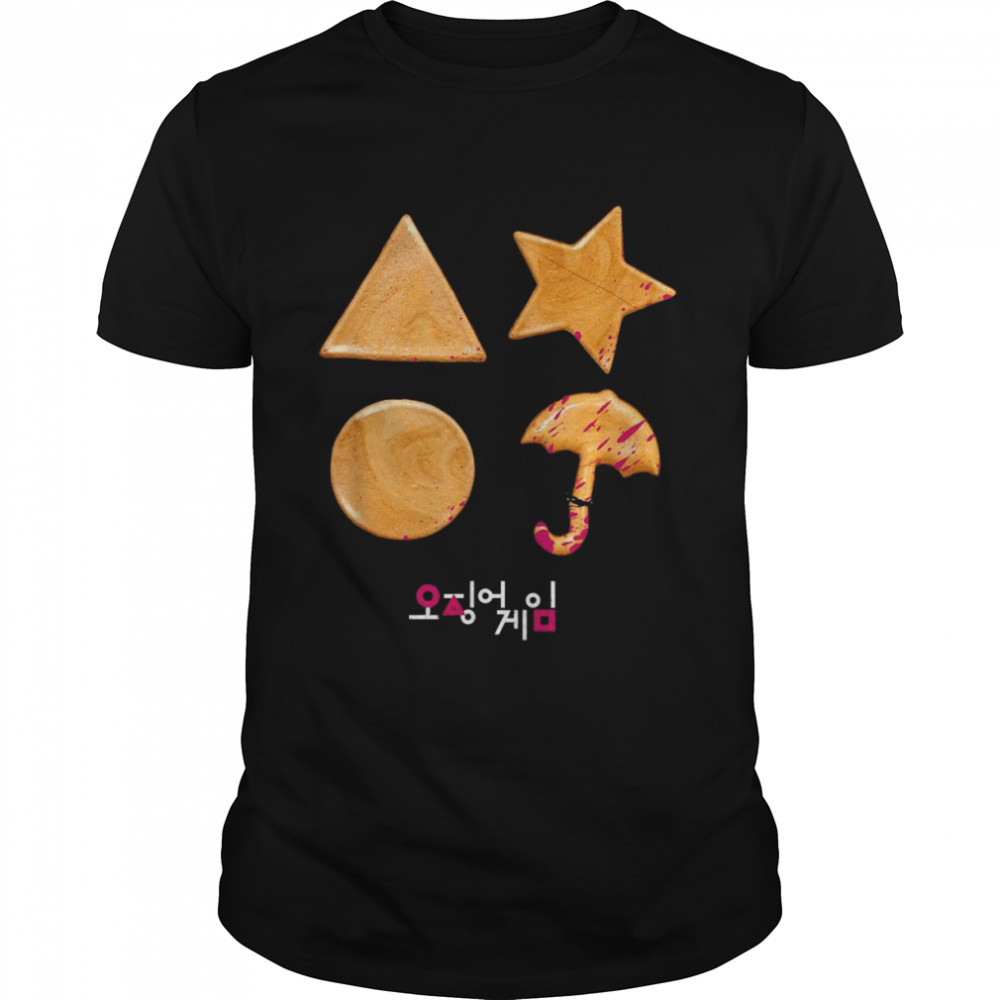 Squid Game Sugar Honey Combs Blood Cookies Shirt