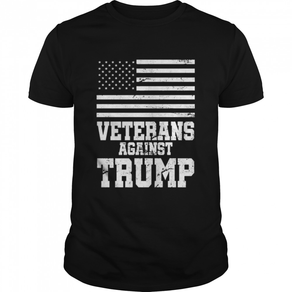 Veterans against Trump shirt