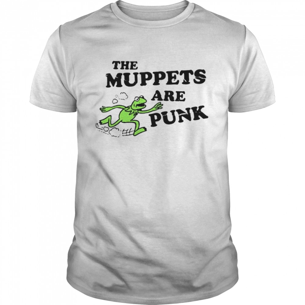 kermit the muppets are punk shirt