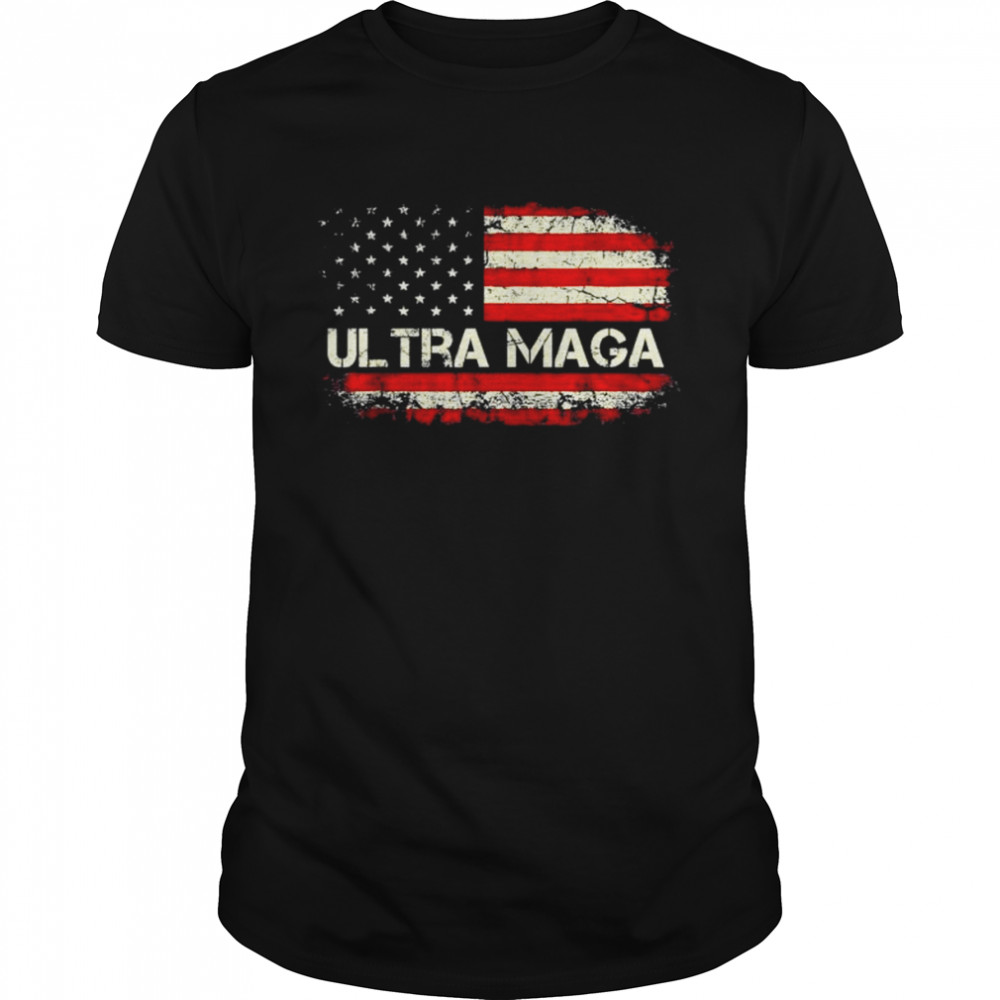 Ultra Maga Proud Ultra-Maga US Flag Shirt