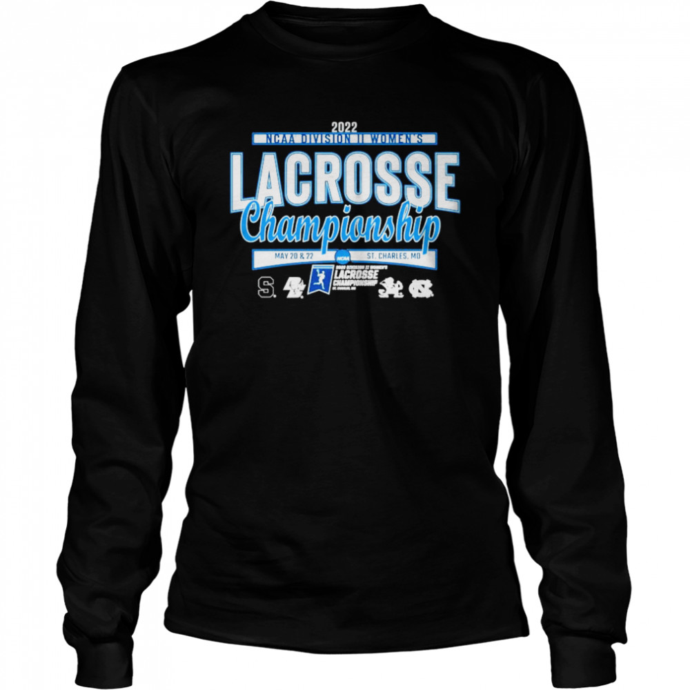 2022 NCAA Division II Women’s Lacrosse Championship T- Long Sleeved T-shirt