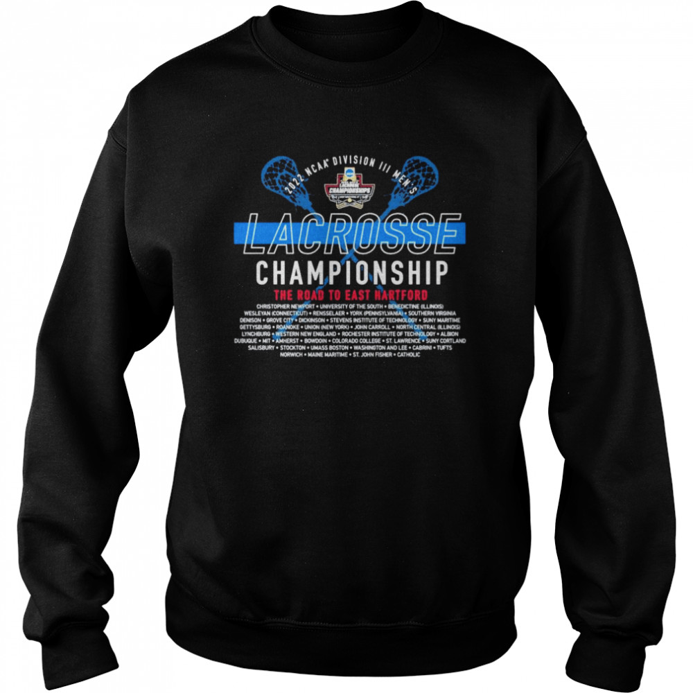 2022 NCAA Division III Men’s Lacrosse Championship T- Unisex Sweatshirt