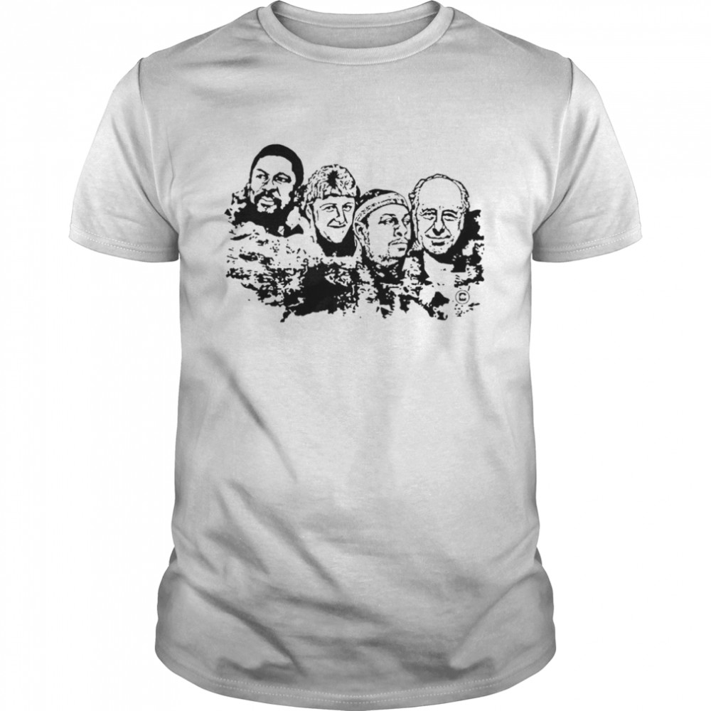 Boston Basketball Mt. Rushmore shirt