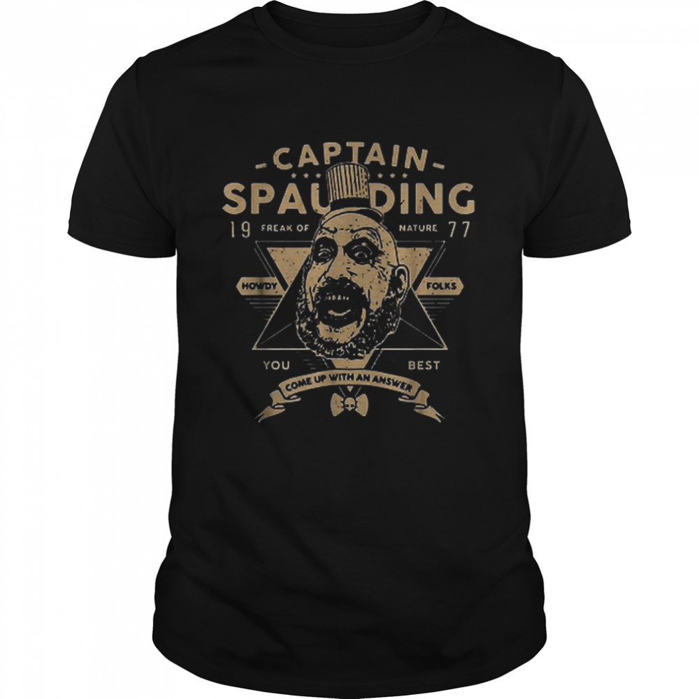 Vintage Spaulding Captain shirt