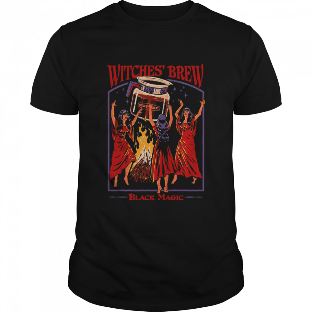 Witches’ Brew Black Magic Funny Vintage Art shirt