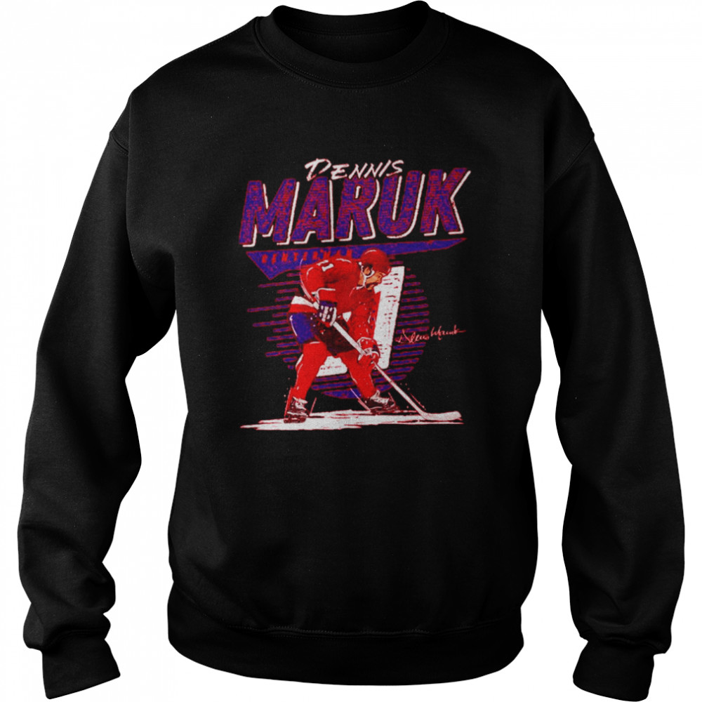 Dennis Maruk Washington Hockey Signatures  Unisex Sweatshirt