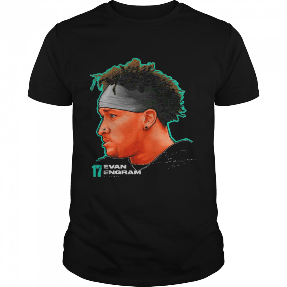 Evan Engram Jacksonville Profile Football Signatures Shirt