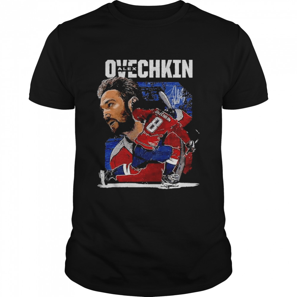 Ovechkin For Washington Capitals Fans Signatures Shirt