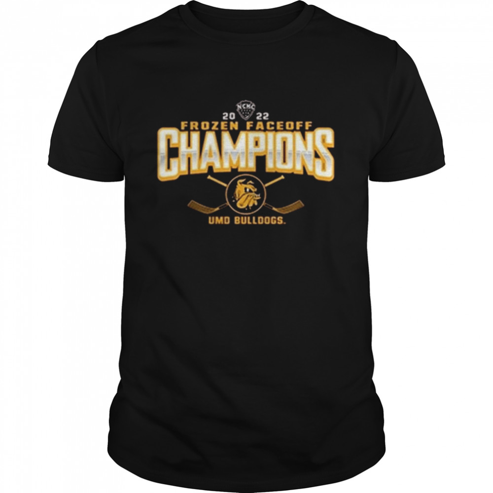 2022 Frozen Faceoff Champions Umd Bulldogs Shirt