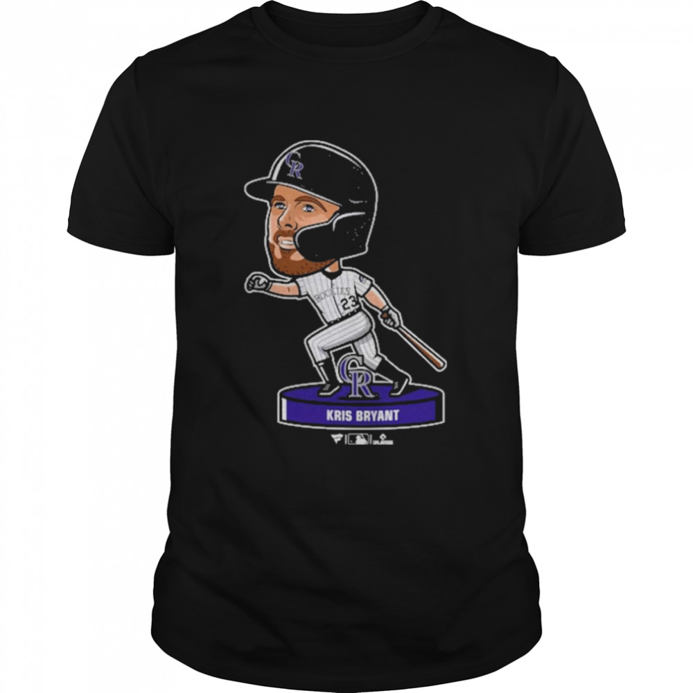 Colorado Rockies Kris Bryant Bobblehead T-Shirt