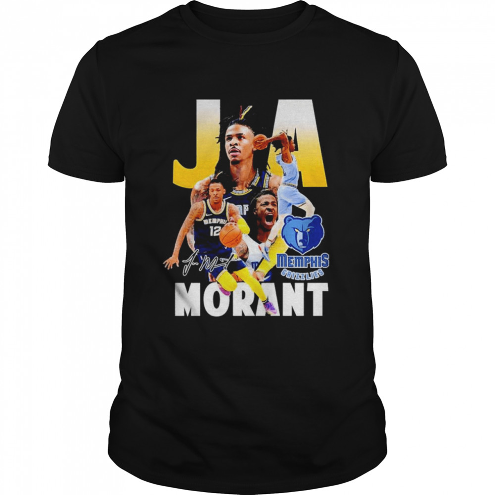 Ja Morant Memphis Grizzlies signature shirt