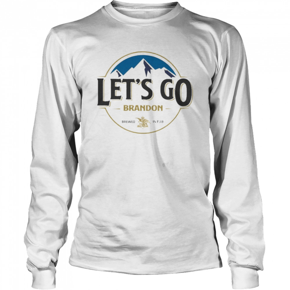 Let’s go Brandon brewed in F.J.B Busch Beer logo shirt Long Sleeved T-shirt