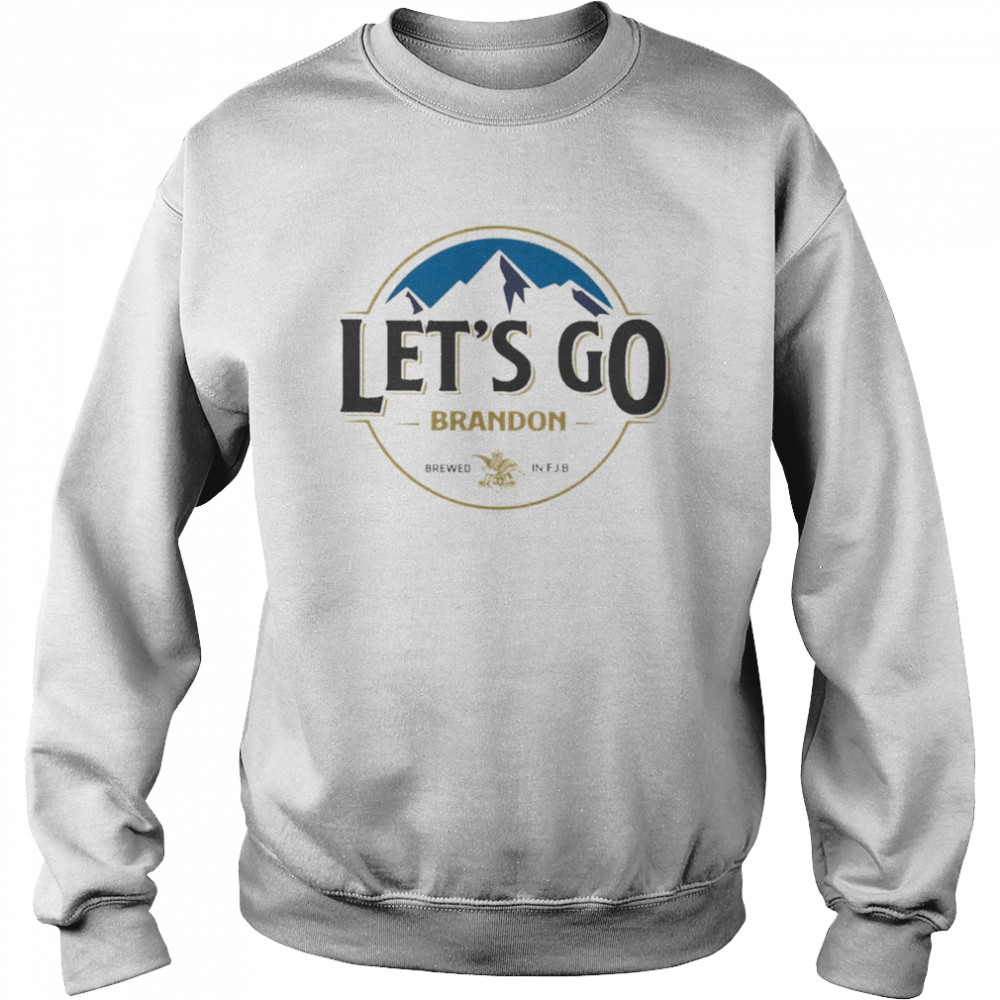 Let’s go Brandon brewed in F.J.B Busch Beer logo shirt Unisex Sweatshirt