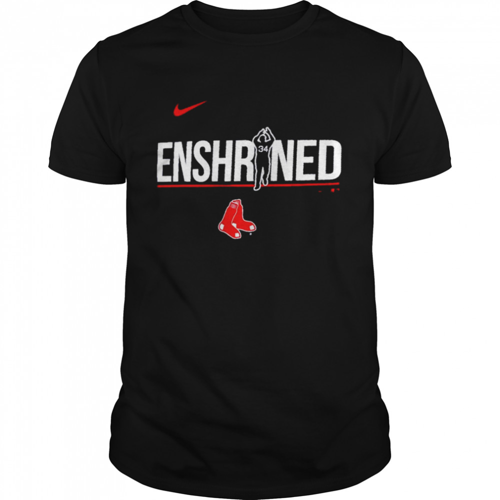 David Ortiz Boston Red Sox Nike Legend Enshrined Performance shirt