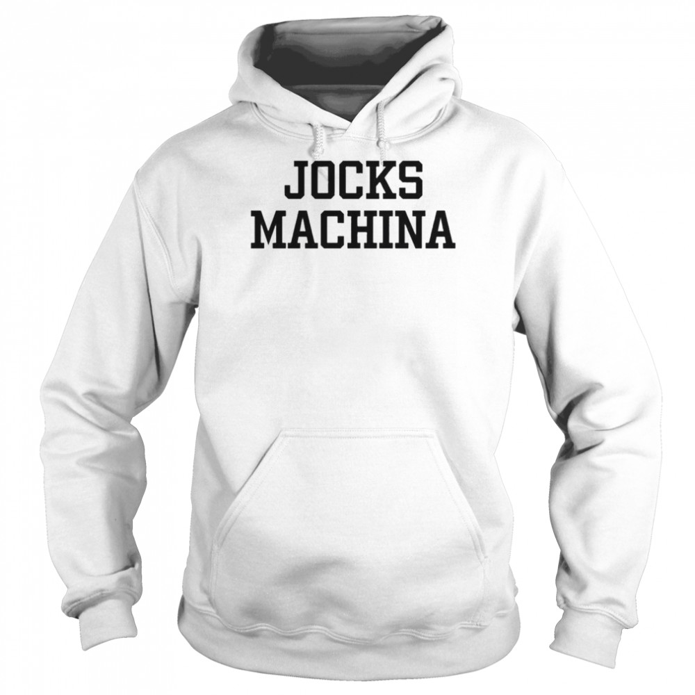 Jesse Jerdak Has Your Back Jocks Machina  Unisex Hoodie