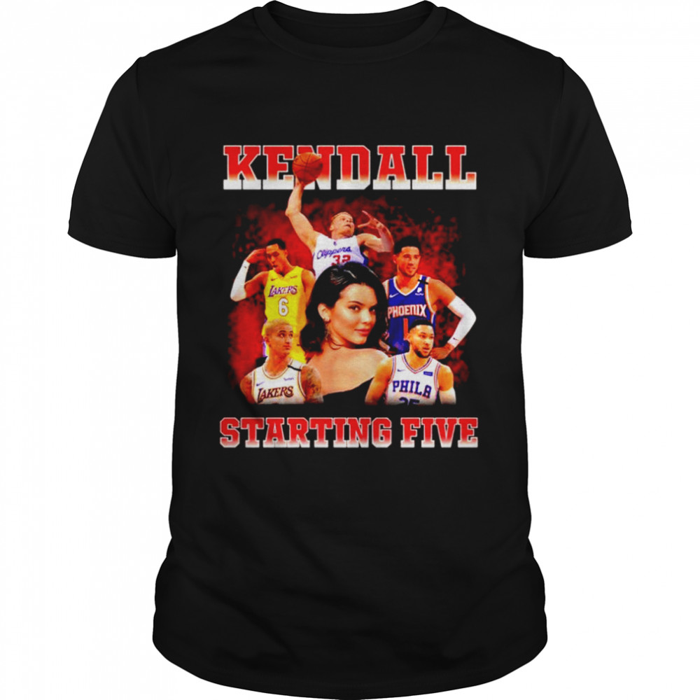 Kendall Starting Five Legend shirt