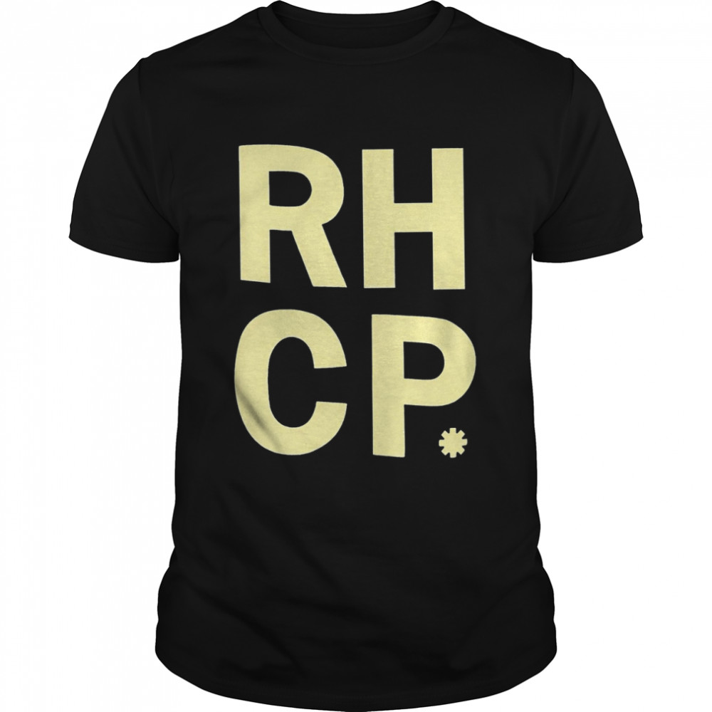 RHCP Red Hot Chili Peppers logo T-shirt