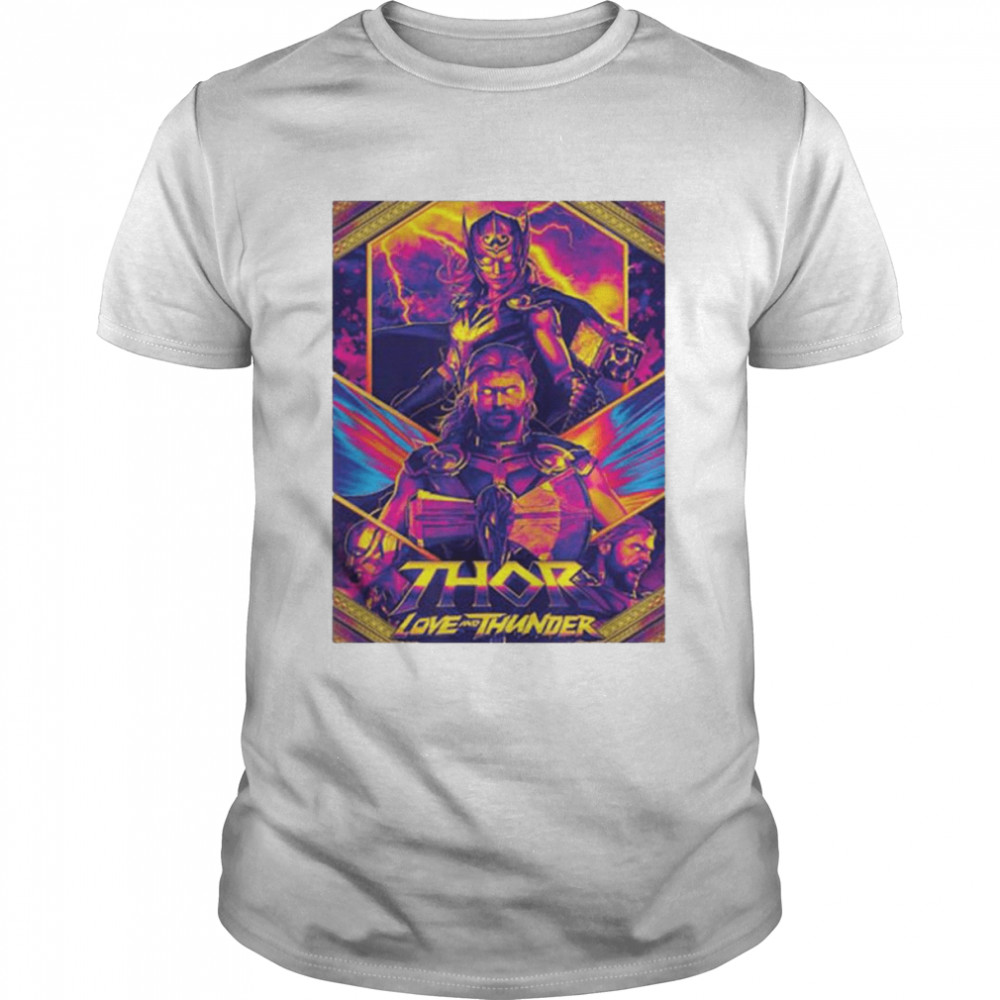 Thor Love And Thunder Style Colorful T-Shirt