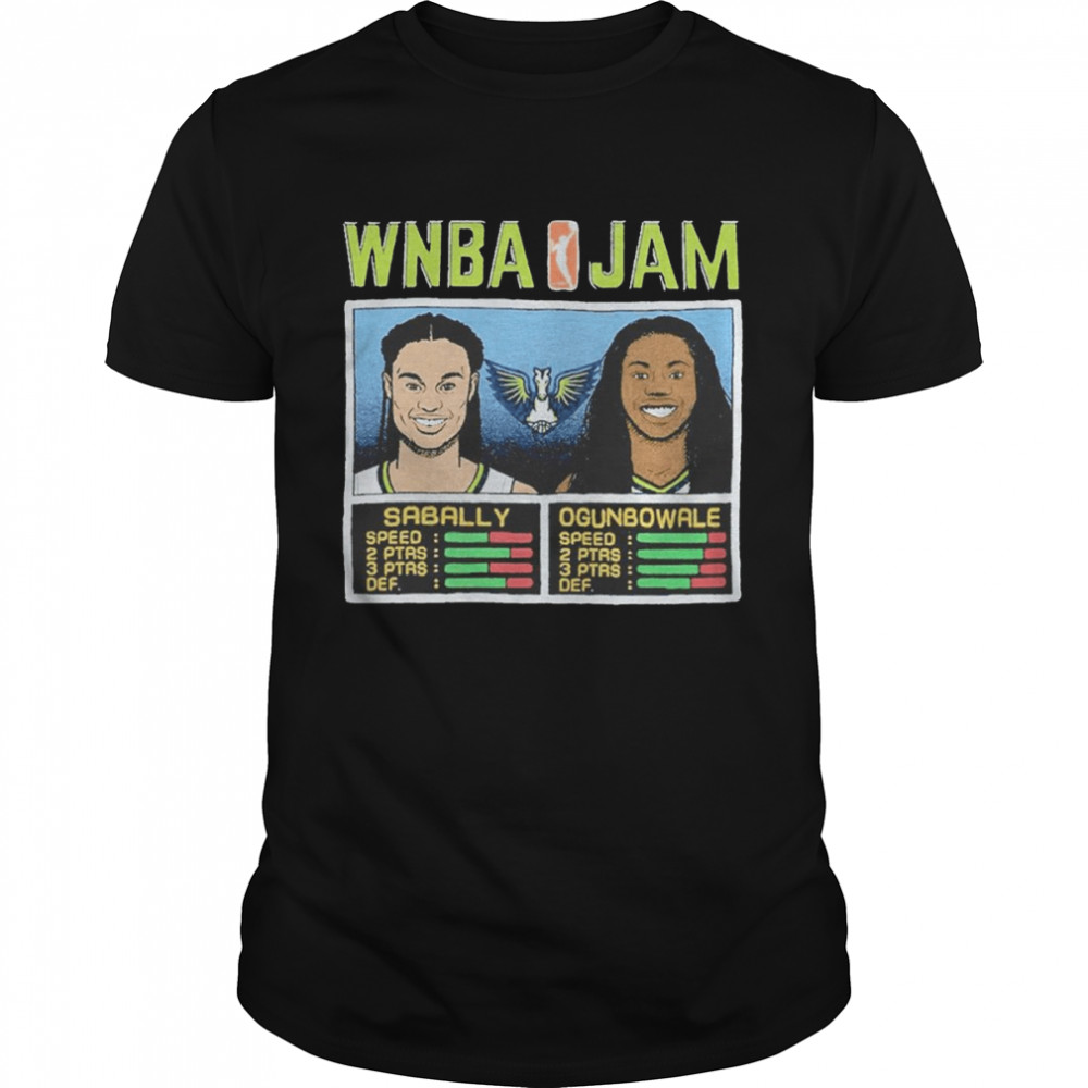 WNBA Jam Wings Sabally and Ogunbowale shirt