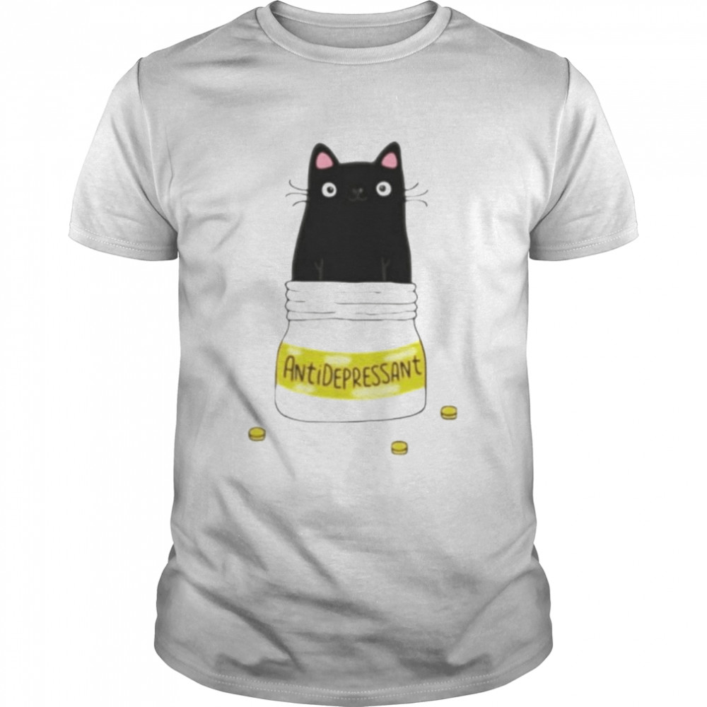 Antidepressant Cat Shirt
