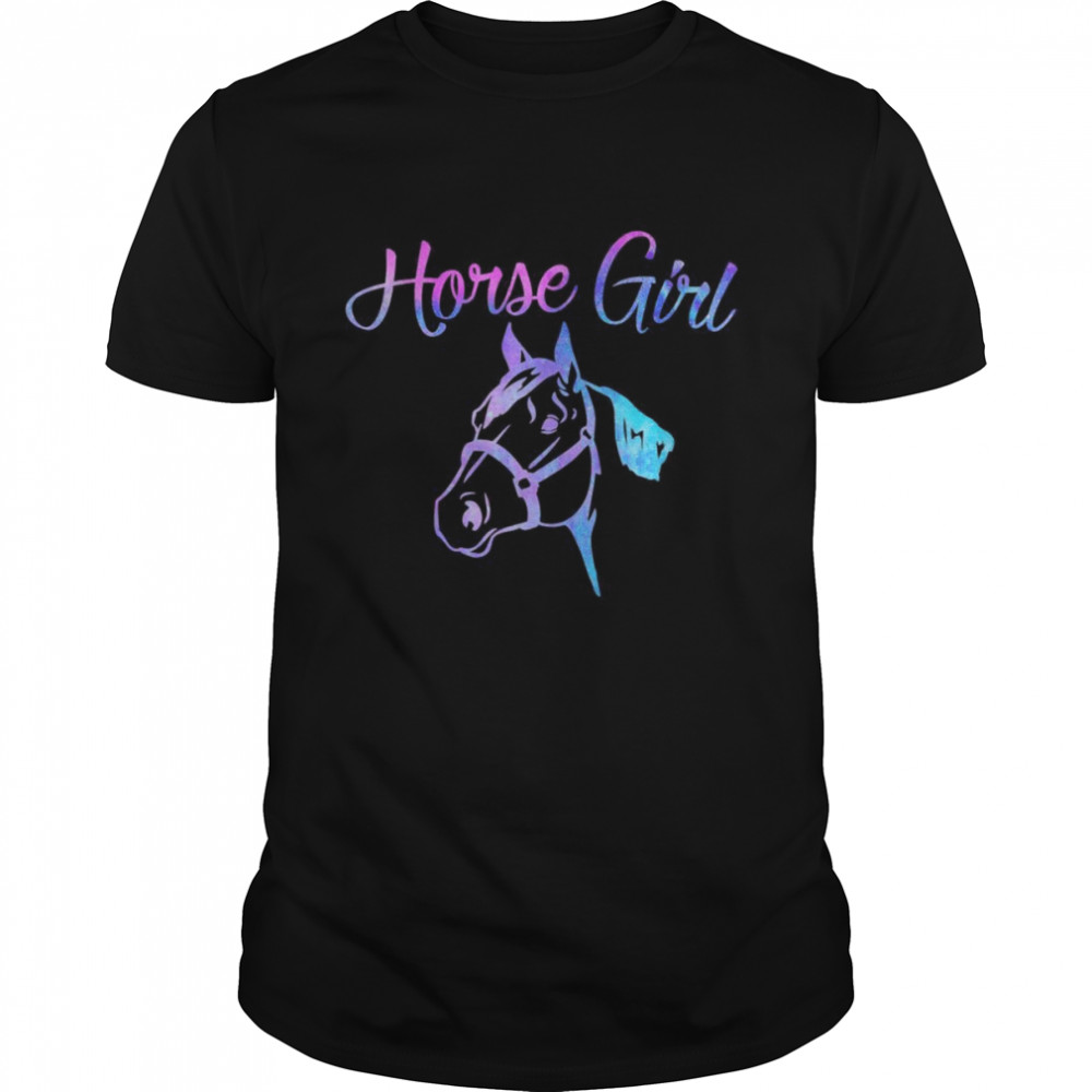 HORSE GIRL Equestrian Rider Farm Ownern Girl Shirt