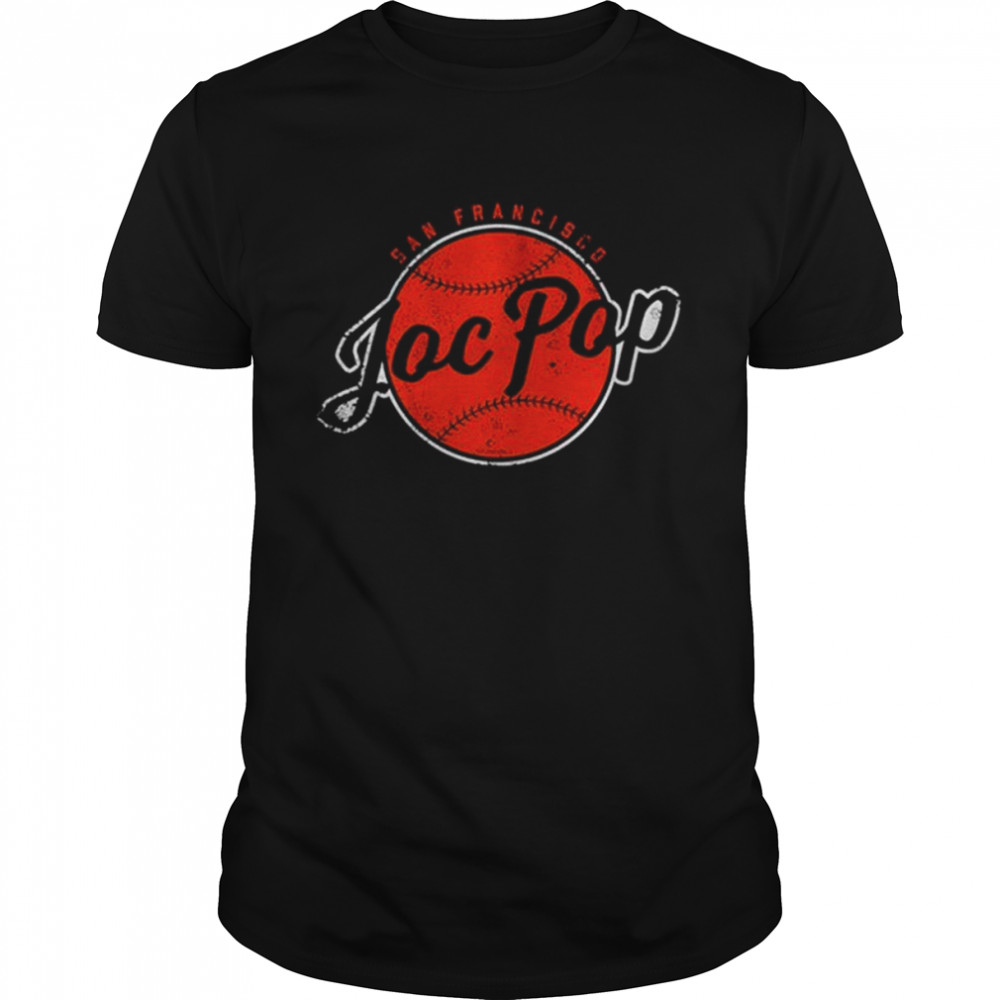 Joc pederson san francisco joc pop shirt