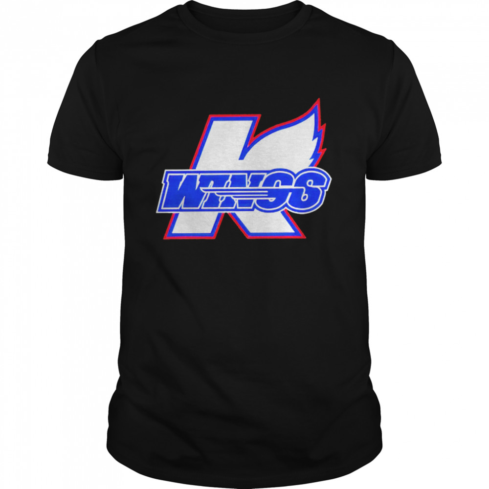 Kalamazoo Wings Hockey logo 2022 T-shirt