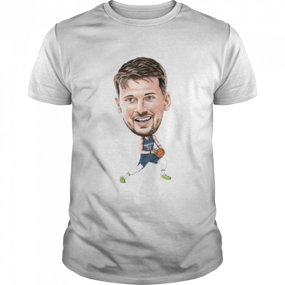 Luka Doncic Dallas Mavericks Chibi Basketball Shirt