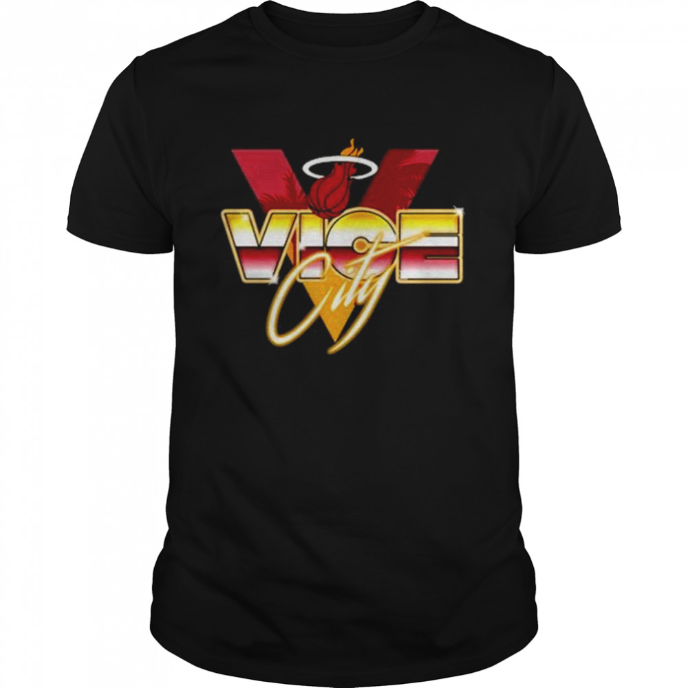 Nba Miami Heat Vice City Hometown Collection T-Shirt