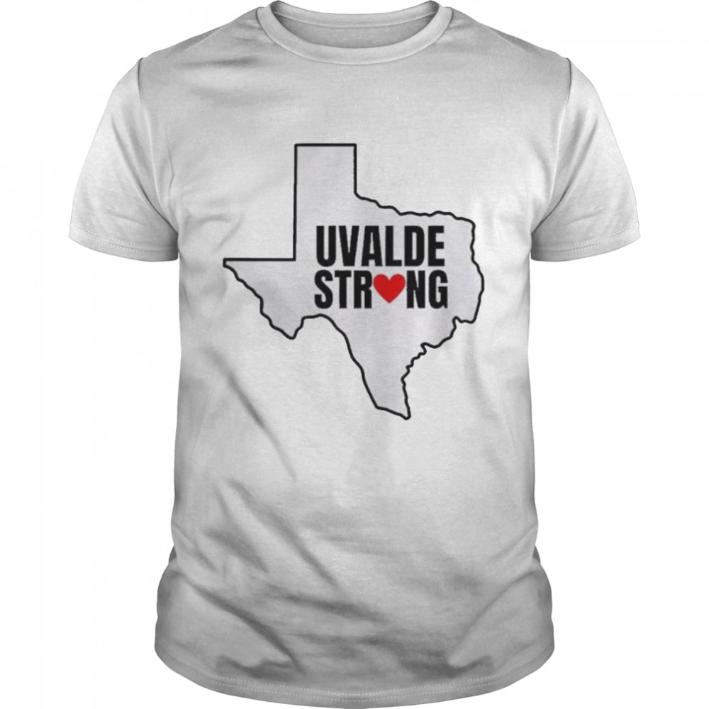 Uvalde strong pray for Texas Texas shooting shirt