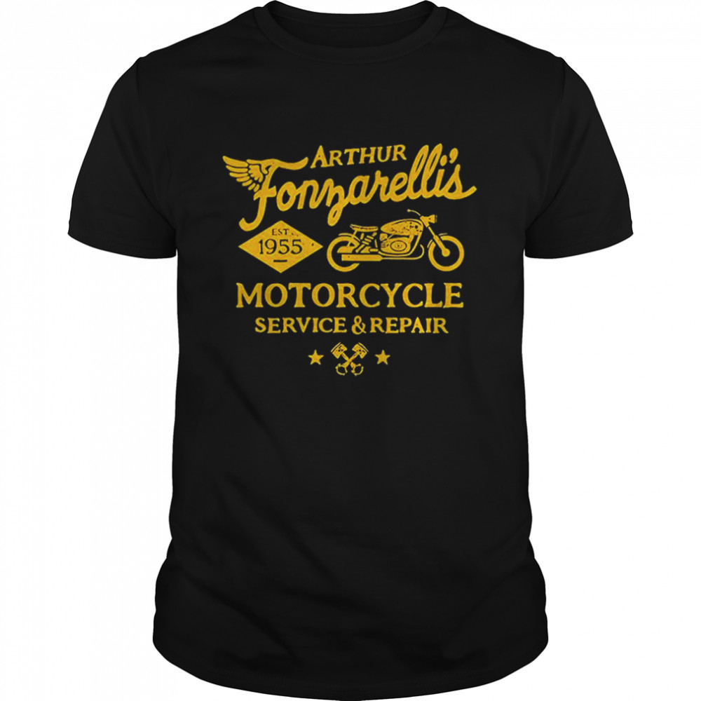 Arthur Fonzarelli’s Motorcycle Service And Repair T-Shirt