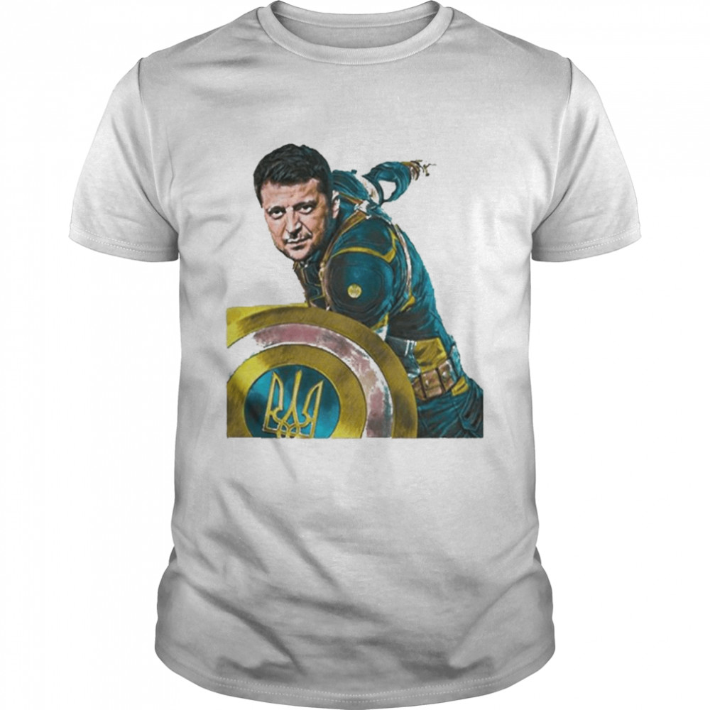 Captain Ukraine Volodymyr Oleksandrovych Zelensky shirt