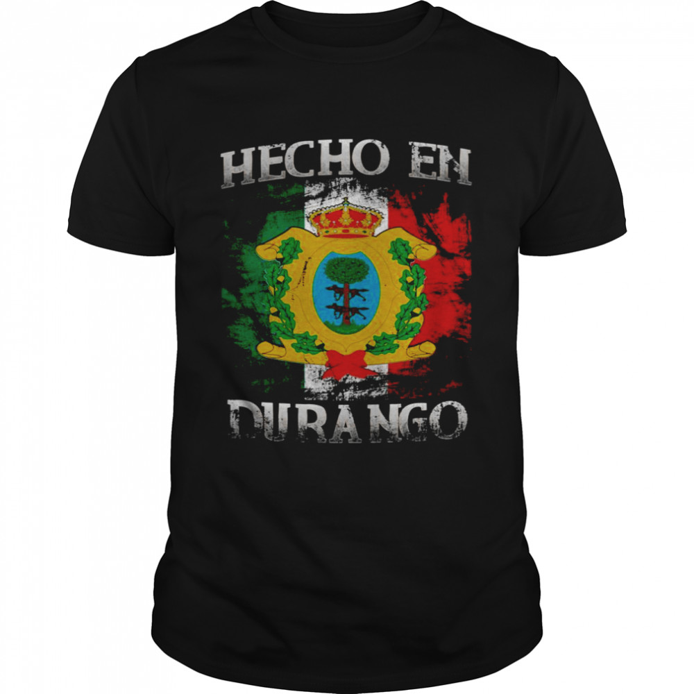 Durango Camisa Con Nombre De Mexico Shirt