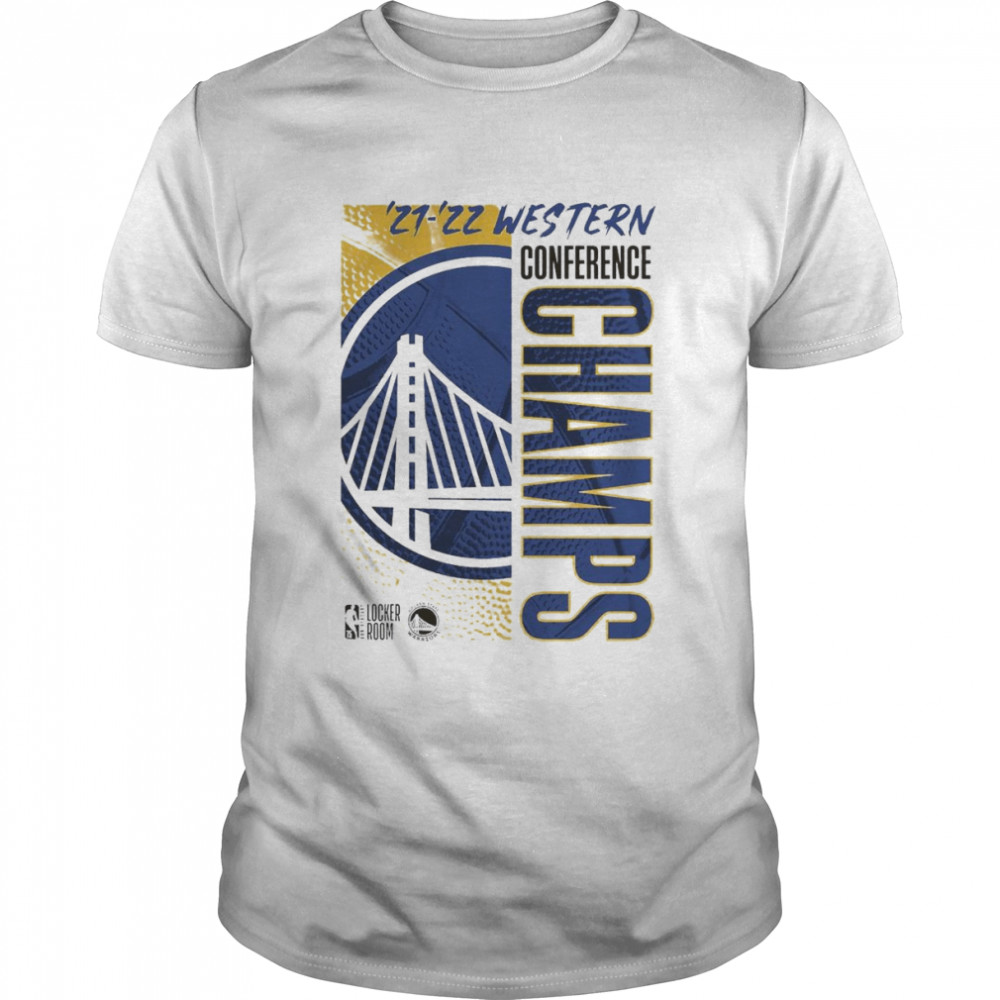 Golden State Warriors 2021-2022 Western Conference Champions Locker Room T-Shirt