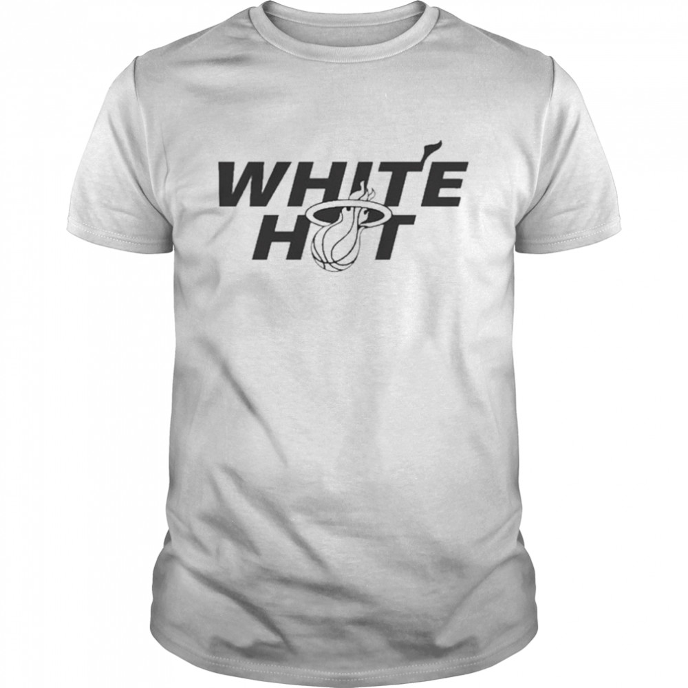 Nba Miami Heat White Hot T-Shirt