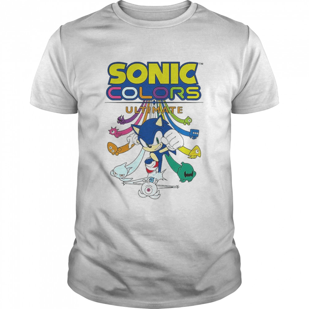 Sonic colors ultimate character shirt