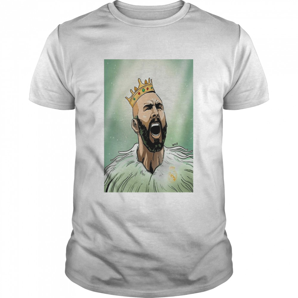 Karim Benzema is King UEFA Champions League 2022 T-Shirt