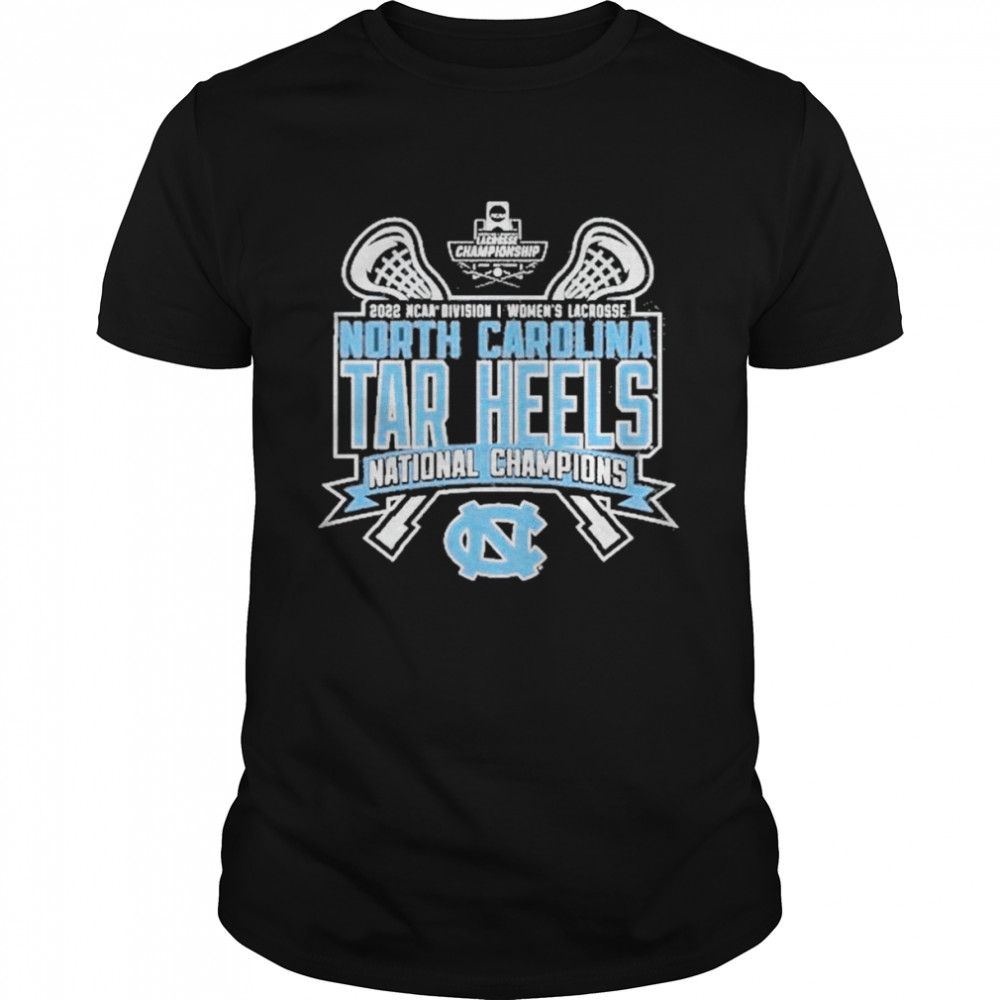 North Carolina Tar Heels Champion 2022 NCAA Women’s Lacrosse National Champions Locker Room T-Shirt