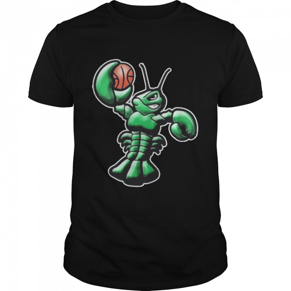 Black Maine celtics midnight mascot shirt