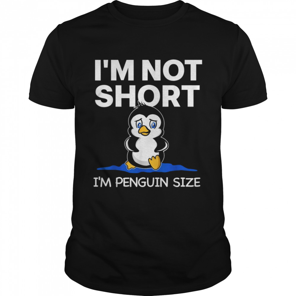 Cute Penguin Art Animal Zookeeper Penguin Shirt