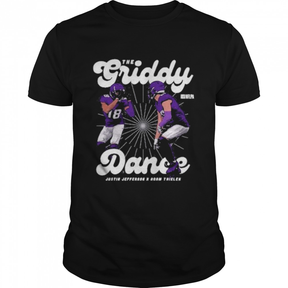 Justin Jefferson & Adam Thielen Griddy Dance Shirt