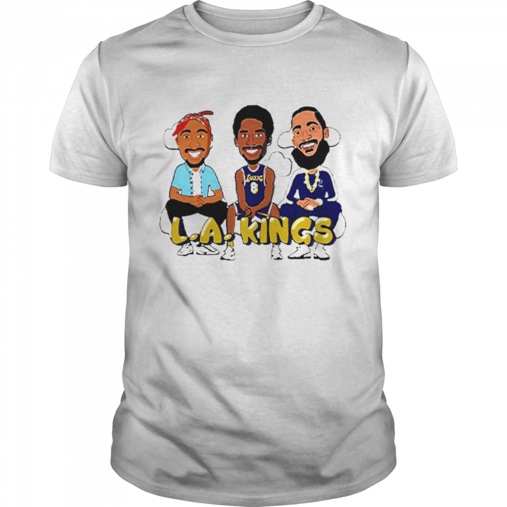 Kb Nipsey Pac La Legends Cartoon Artwork Shirt