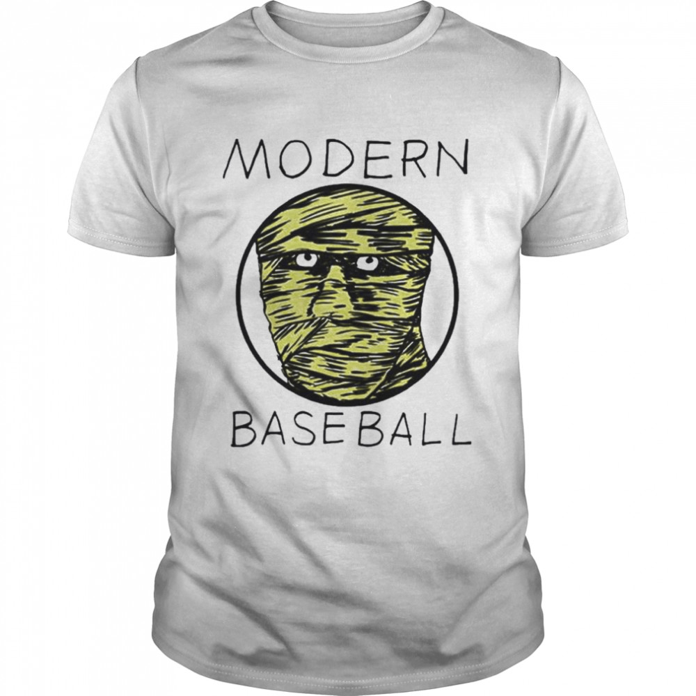 Modern baseball mummy shirt