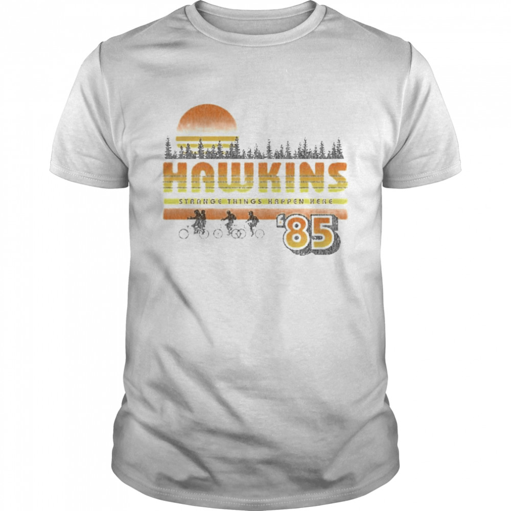 Netflix Stranger Things Hawkins Strange Things 85 Retro Shirt