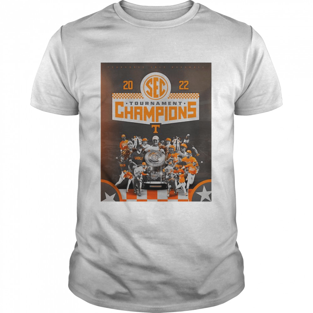 Tennessee Baseball SEC Tournament Champions 2022 T-Shirt